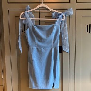NWT Blue mini dress